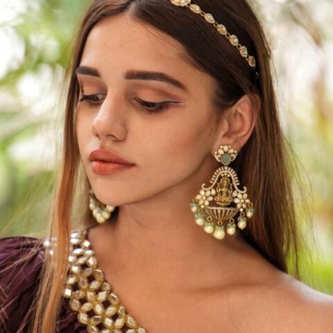 Godess Laxmi Earrings